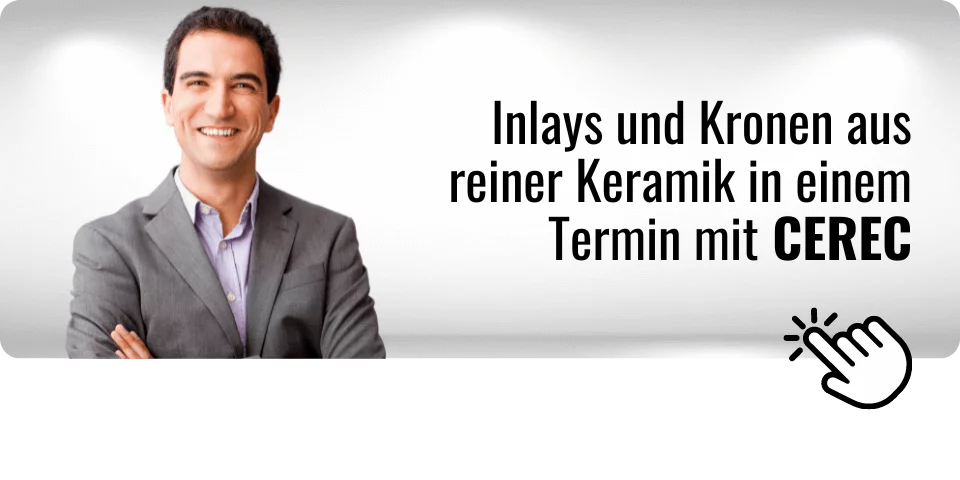 Keramikzahnbehandlung mit CEREC