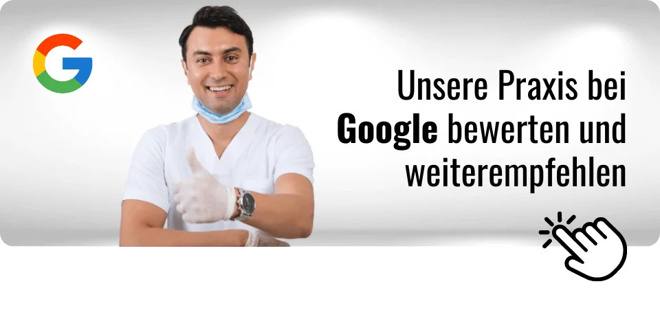 Zahnarztpraxis Dr. Max Mustermann bei Google bewerten